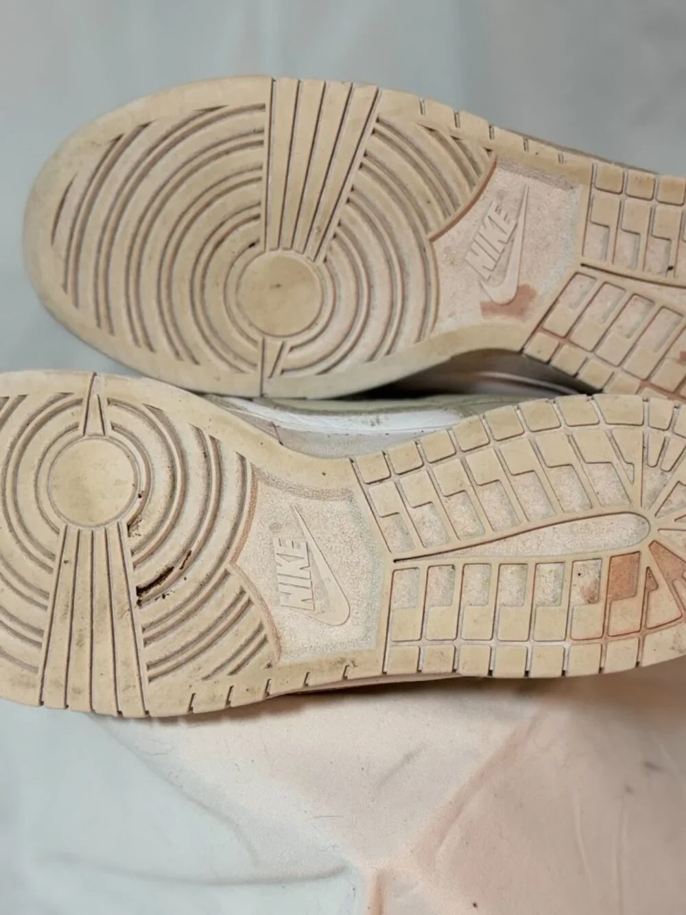 Nike Dunk Low By You Custom Beige/White Sz 9